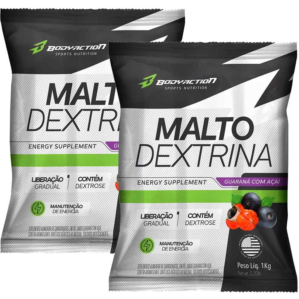 Maltodextrina BodyAction: Energia e Performance!