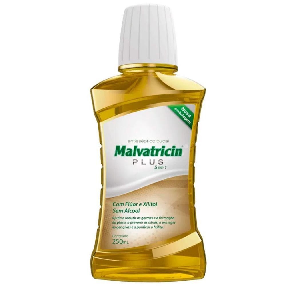 Malvatricin Plus 250ml: Elimine o Mau Hálito!