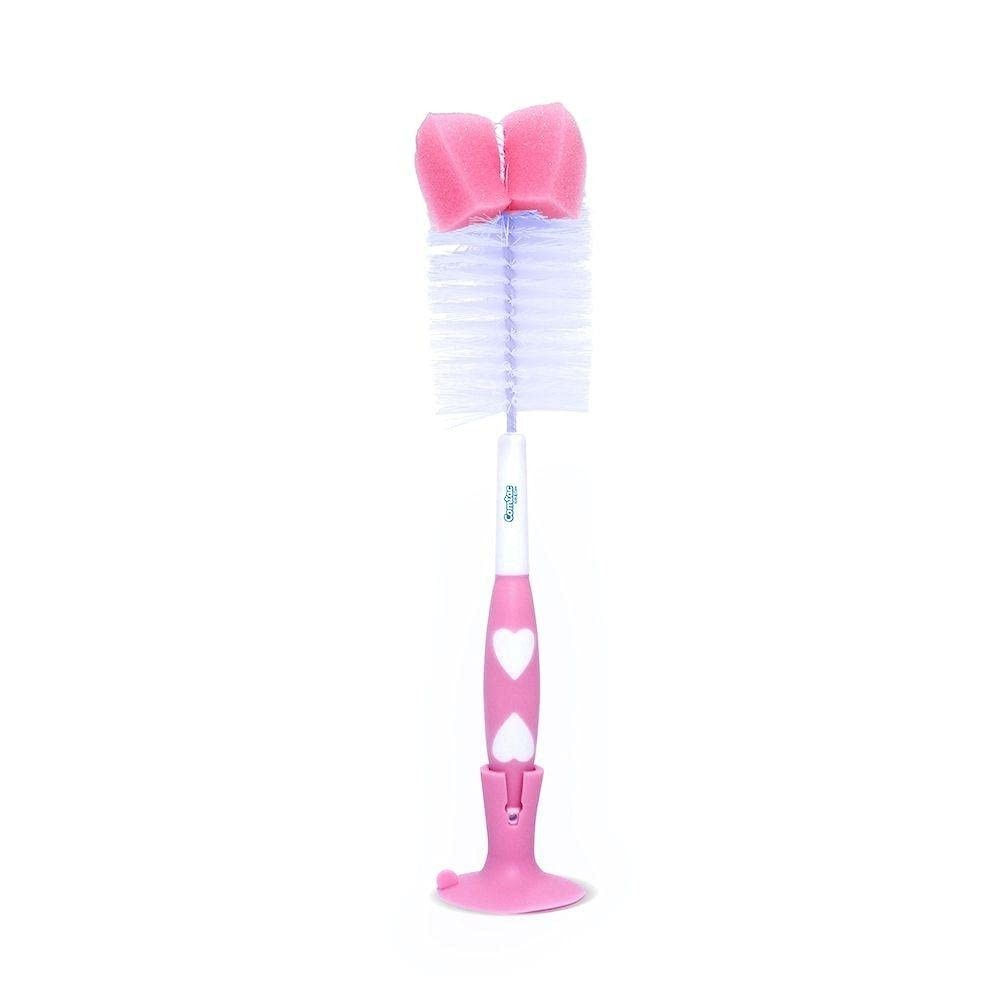 Escova para Mamadeira - Rosa - Comtac Kids - 4068