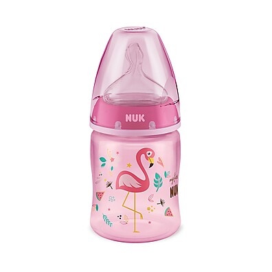 Mamadeira NUK 150ml Rosa Girl: Segura e Confortável para o Seu Bebê