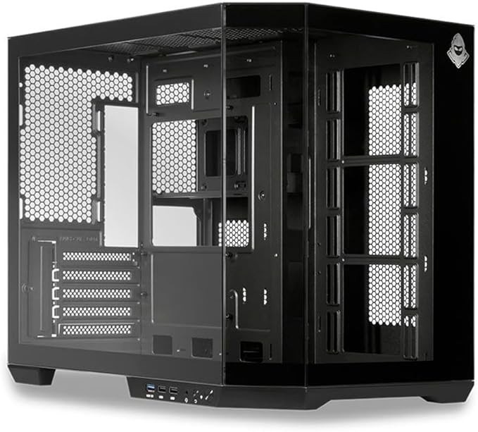Gabinete Gamer Mancer CV700L | Mid Tower | Tipo Aquário | Vidro Panorâmico | USB 3.0 | Preto