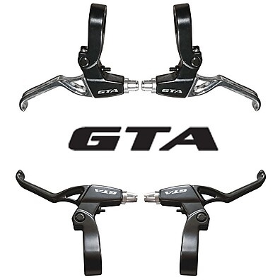 Manetes de Freio V-brake em Alumínio GTA: Segurança e Controle na Sua Bike