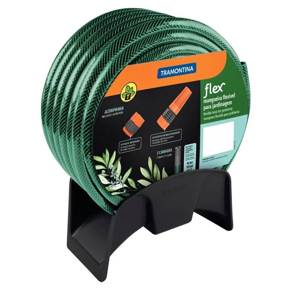 Mangueira Jardim 20m Tramontina: Kit Completo!