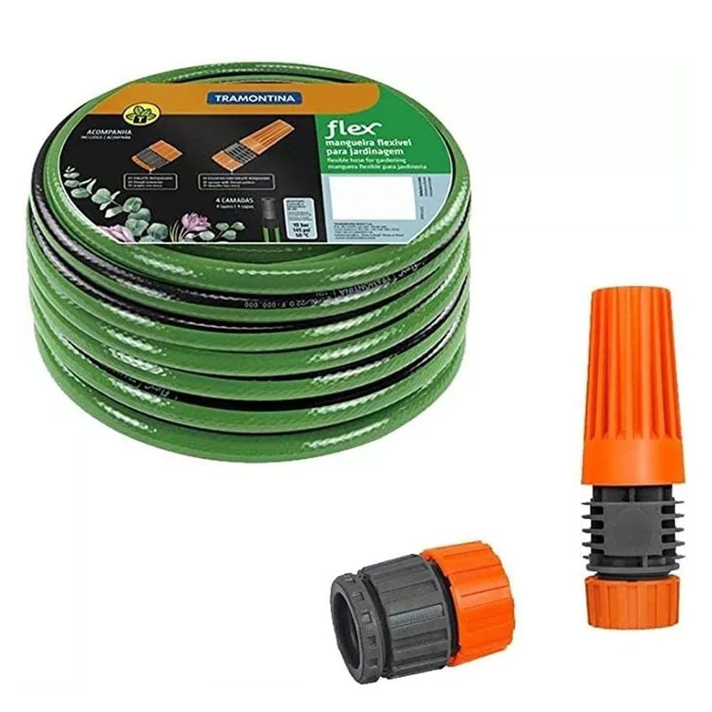 Mangueira Jardim Flexível 10m Tramontina: Regue Fácil!