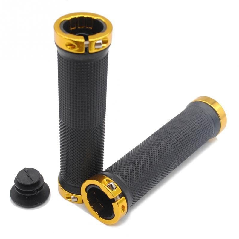 Manopla Grip Bike MTB Borracha Antiderrapante com Travamento - Conforto e Segurança