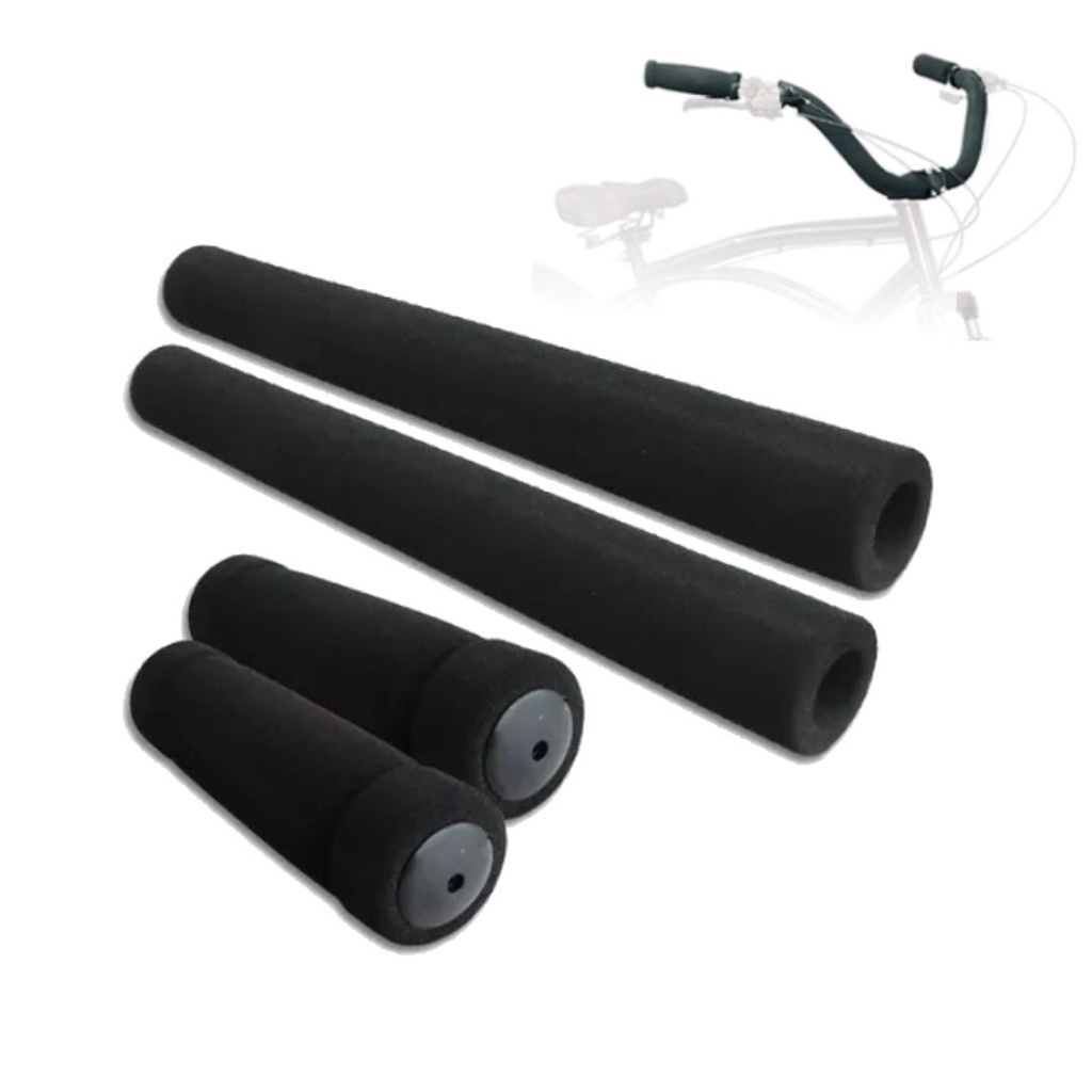 Manoplas Beach para Bicicleta: Conforto e Proteção em 4 Peças
