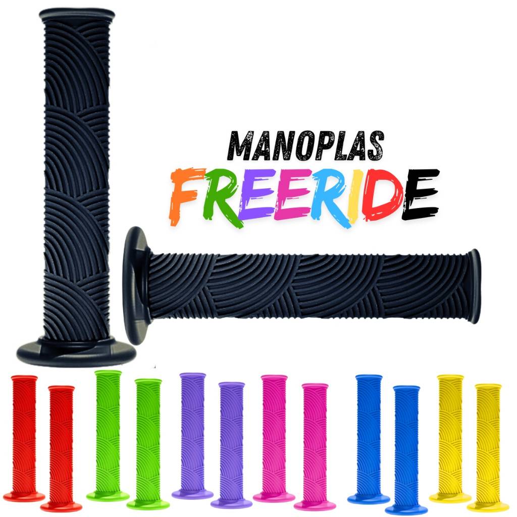 Manoplas Bicolor para Bicicleta MTB 29, 26, 24 e 20 – Grip Premium