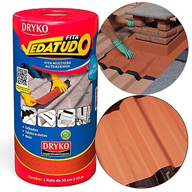 Manta Asfáltica Autoadesiva Terracota Dryko: Vede Fácil!