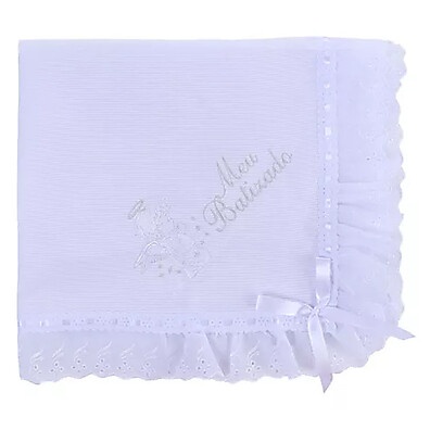Manta Batizado Piquê: Conforto e Elegância!