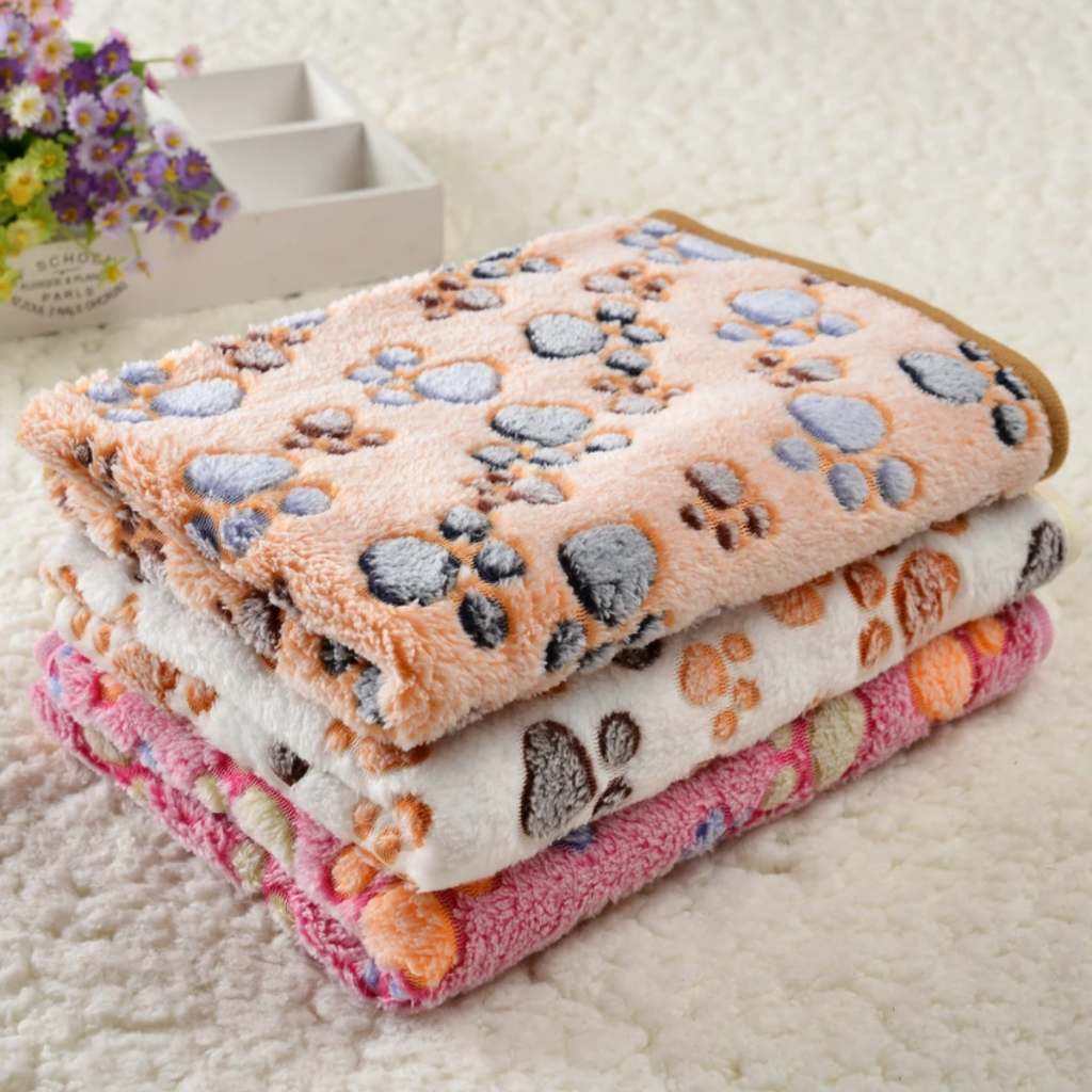 Manta Coberta para Cachorro e Gato – 100x90cm Macia e Lavável
