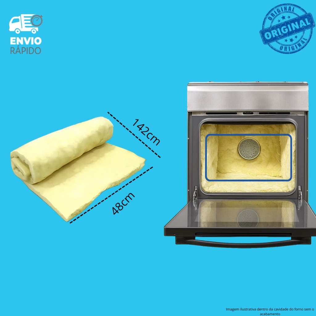 Manta Forno Fogão Brastemp/Consul 4-6 Bocas Original