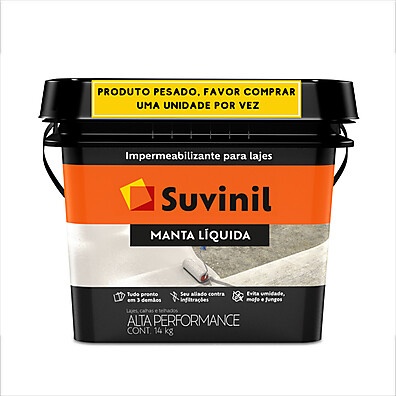 Manta Líquida Suvinil 14kg: Impermeabilize Já!