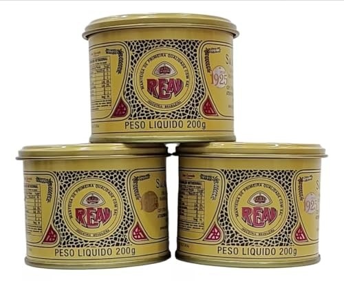 Manteiga Artesanal Mineira em Lata, 200g, Kit com 3 Unidades