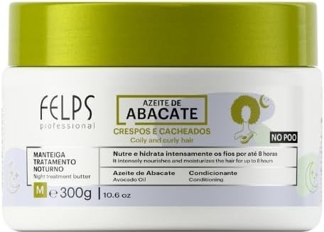 Felps Azeite De Abacate Manteiga Condicionante Noturno 300g