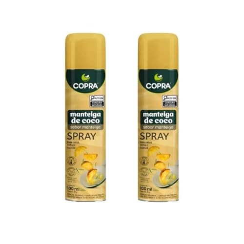 Kit 2 Frasco Manteiga 100ml - Manteiga De Coco