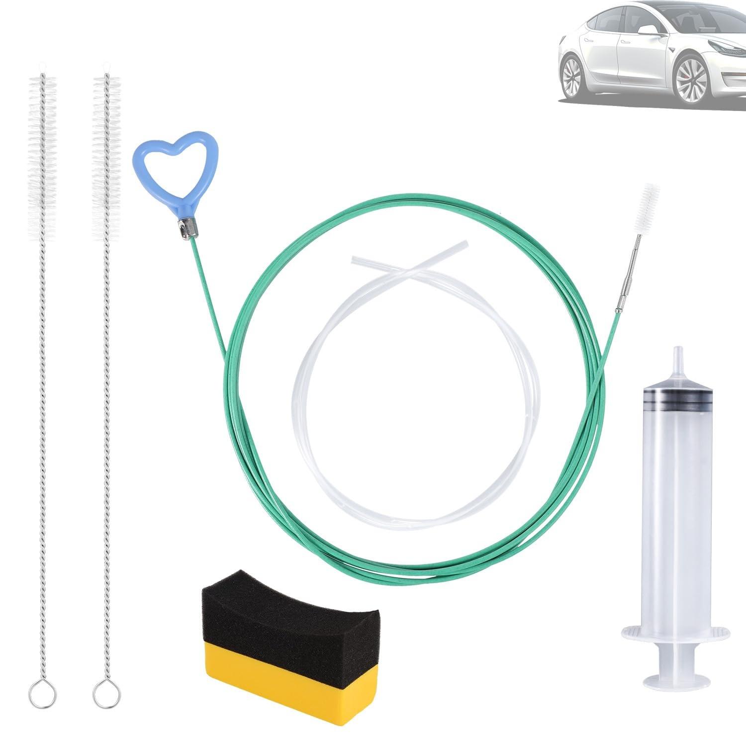Kit Limpeza Teto Solar e Drenos Carro 5m: Desobstrua e Mantenha Seu Veículo Impecável!