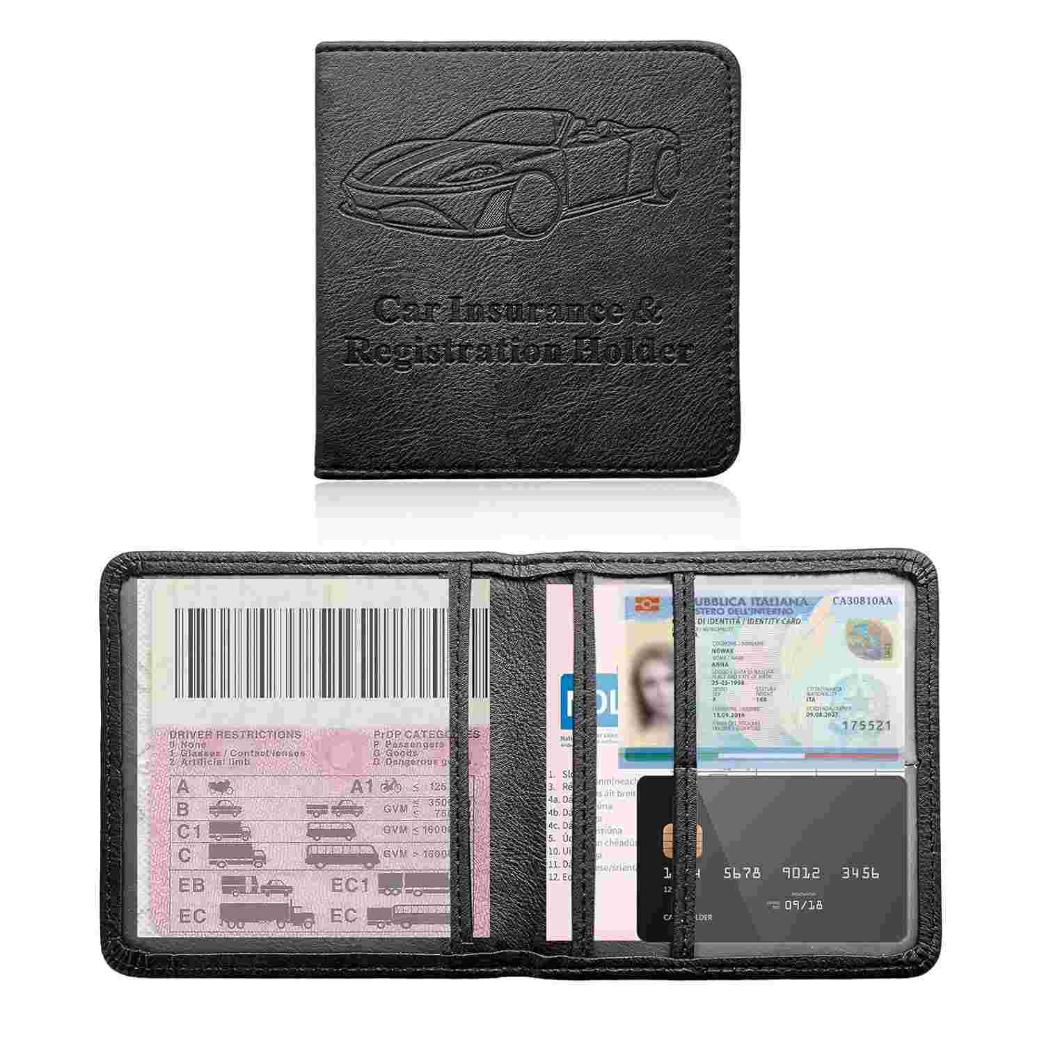 Ziciner Organizador Porta-Luvas Universal: Mantenha Seus Documentos Seguros e Acessíveis