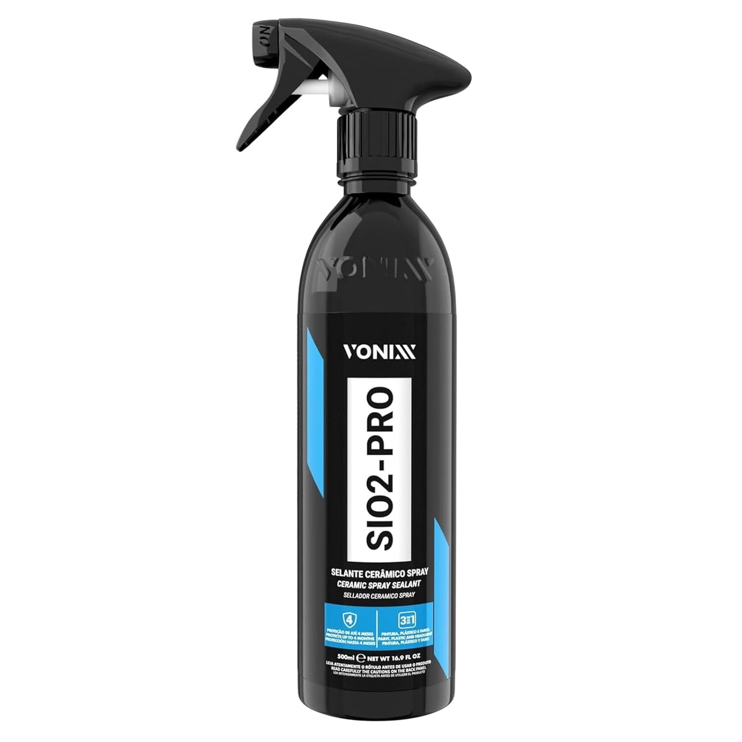 Vonixx SiO2-PRO 500ml: Manutenção Premium para Vitrificadores Automotivos
