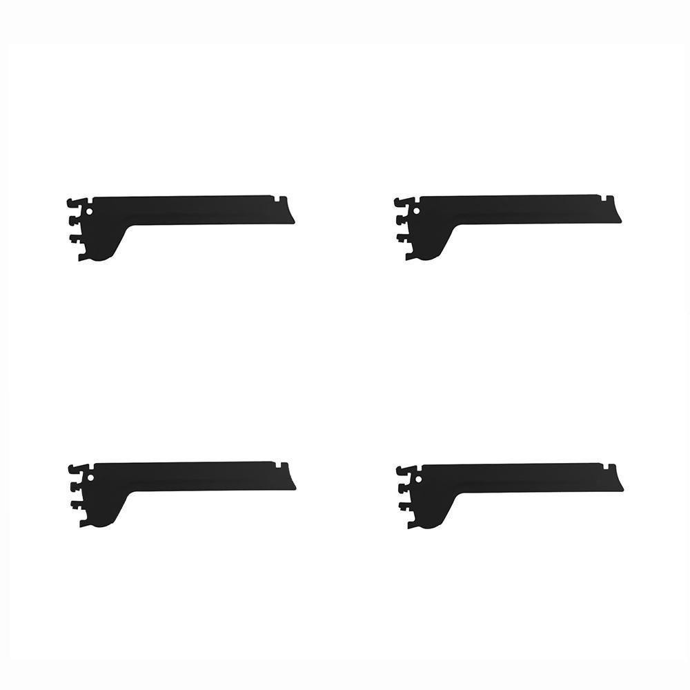 Mão Francesa para Bandeja 30cm: Kit 4 Unidades Preto
