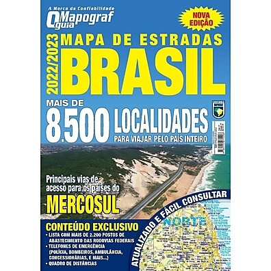 Mapa Rodoviário Brasil 2023: Seu Guia de Viagem!