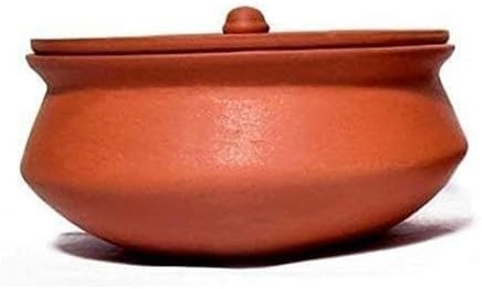 Biryani Handi 1000 ml Máquina de coalhada Dahi Handi Conjunto de presente indiano Iten Pacote de 1 (1000) ml