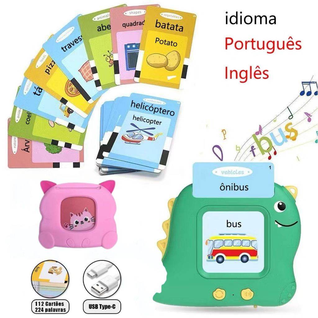 maquina-de-cartoes-falante-aprenda-ingles-e-portugues