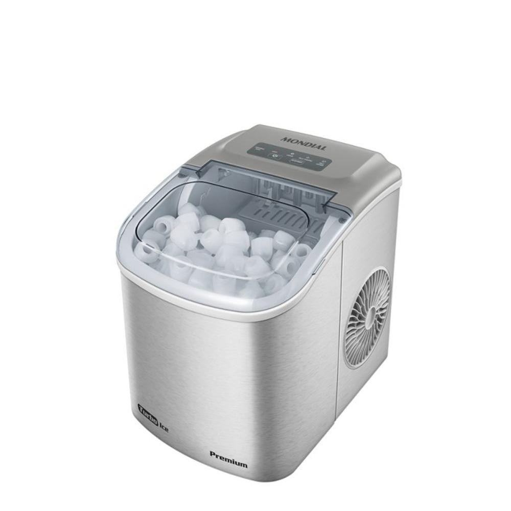 Máquina de Gelo Mondial 12kg: Refresque Seu Dia!
