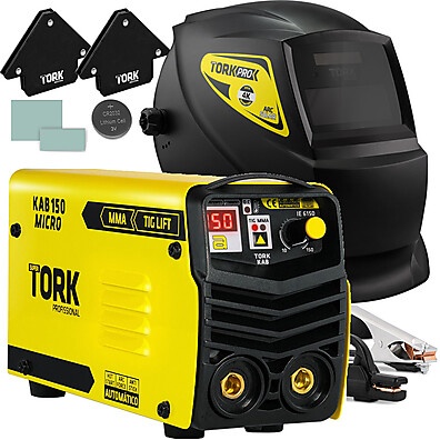 Máquina Solda 150A Tork: Seu Kit Completo!