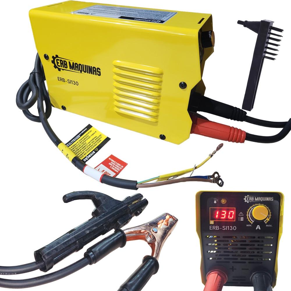 Máquina Solda Inversora 130A: Potência e Precisão!
