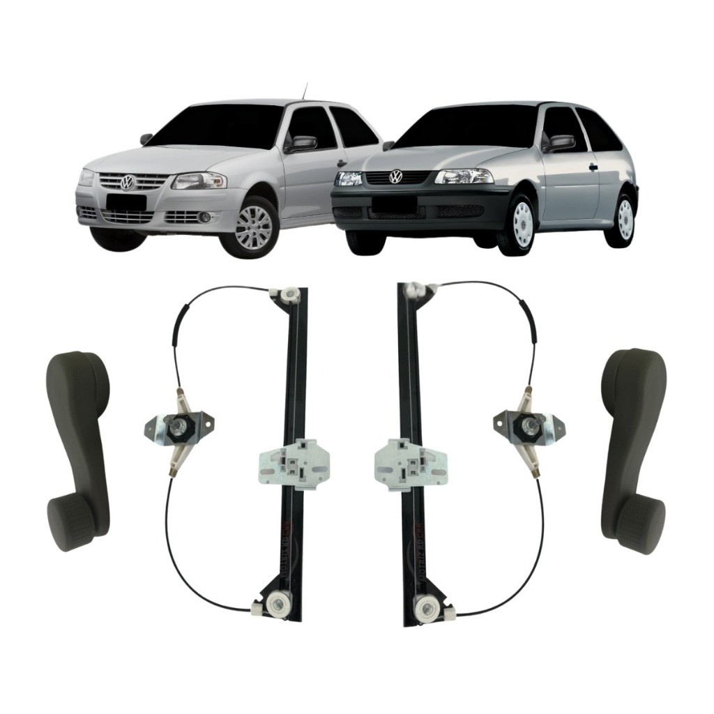 Máquina Vidro Manual Gol G3/G4: Kit Completo!