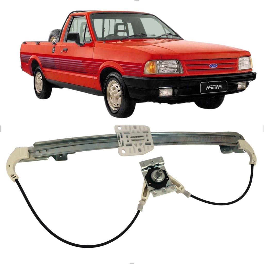 Máquina Vidro Manual Pampa: Reparo Fácil (1982-1997)