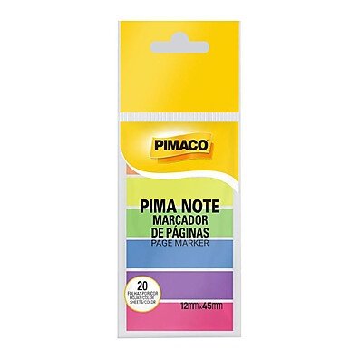 Marcador de Páginas Arco-Íris 120 Unidades – Organize com Estilo