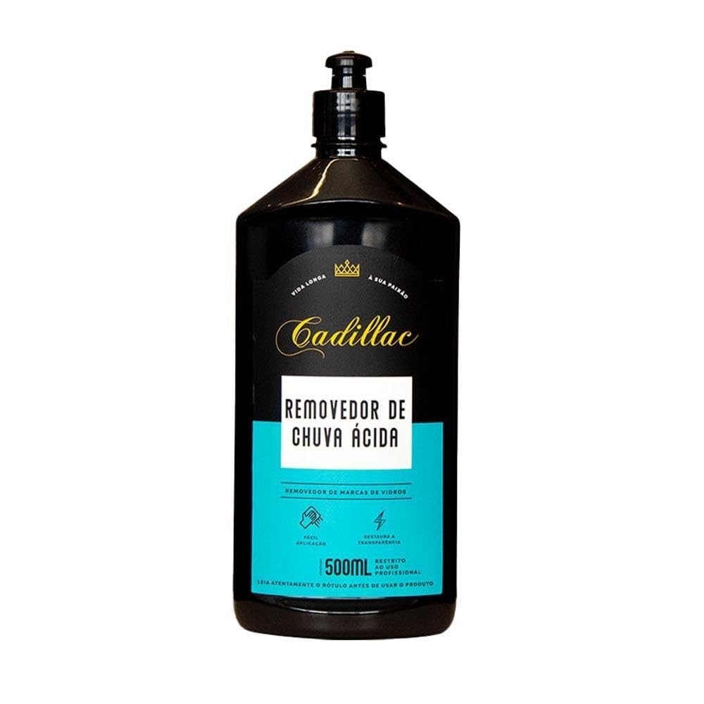 Removedor de Marcas de Chuva Ácida Cadillac 500ml: Vidros Impecáveis e Cristalinos!