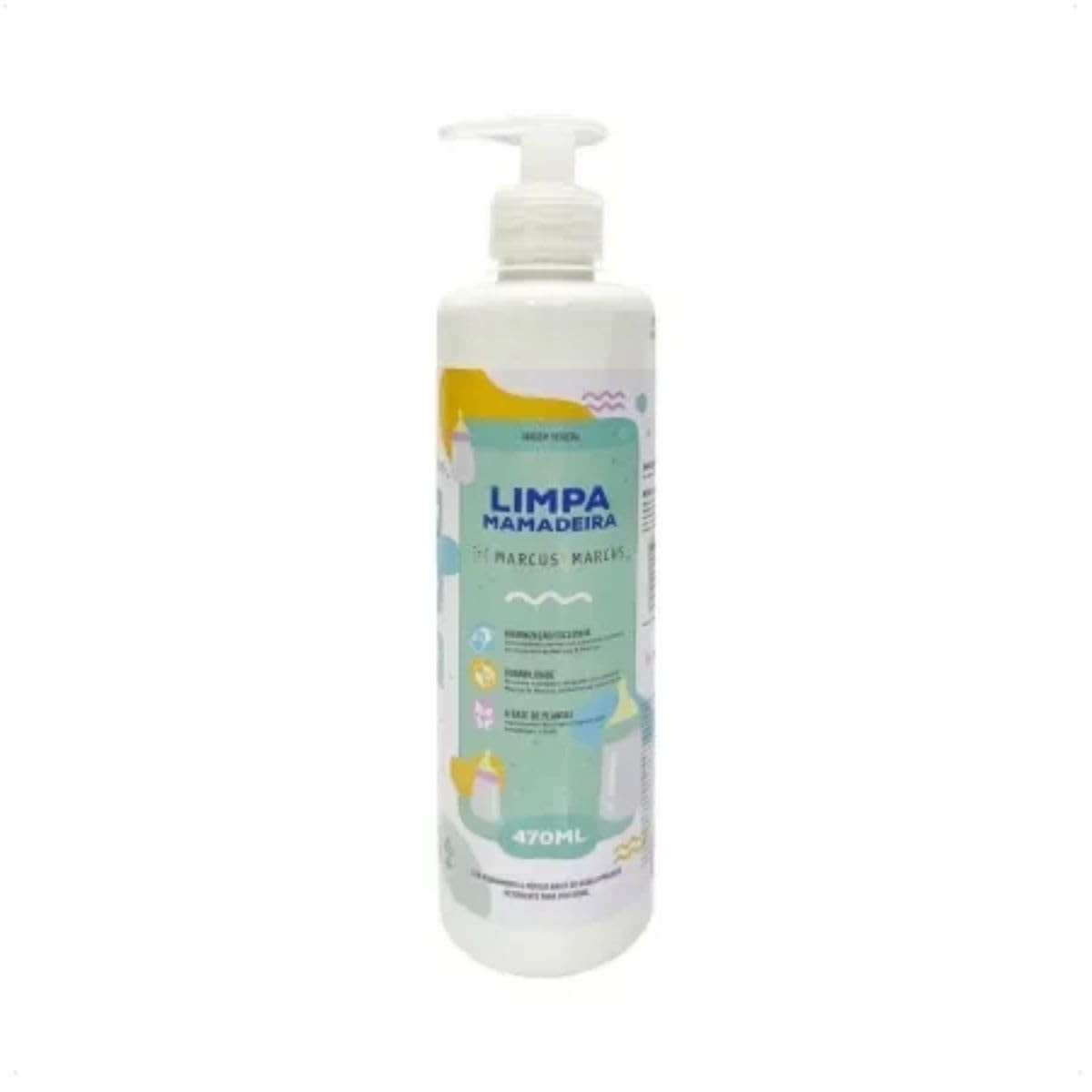 Limpa Mamadeira Marcus & Marcus 470ml - Solução Completa para Higiene Segura do Bebê