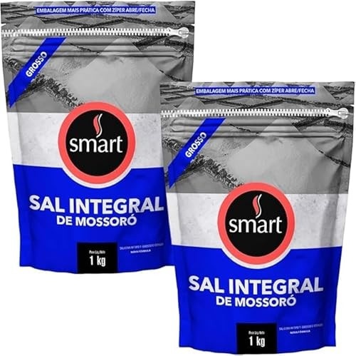 Kit 2 SMART SAL MARINHO MOSSORO GROSSO 1KG