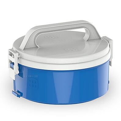Marmita Térmica 1,5L Azul – Prática, Segura e Eficiente
