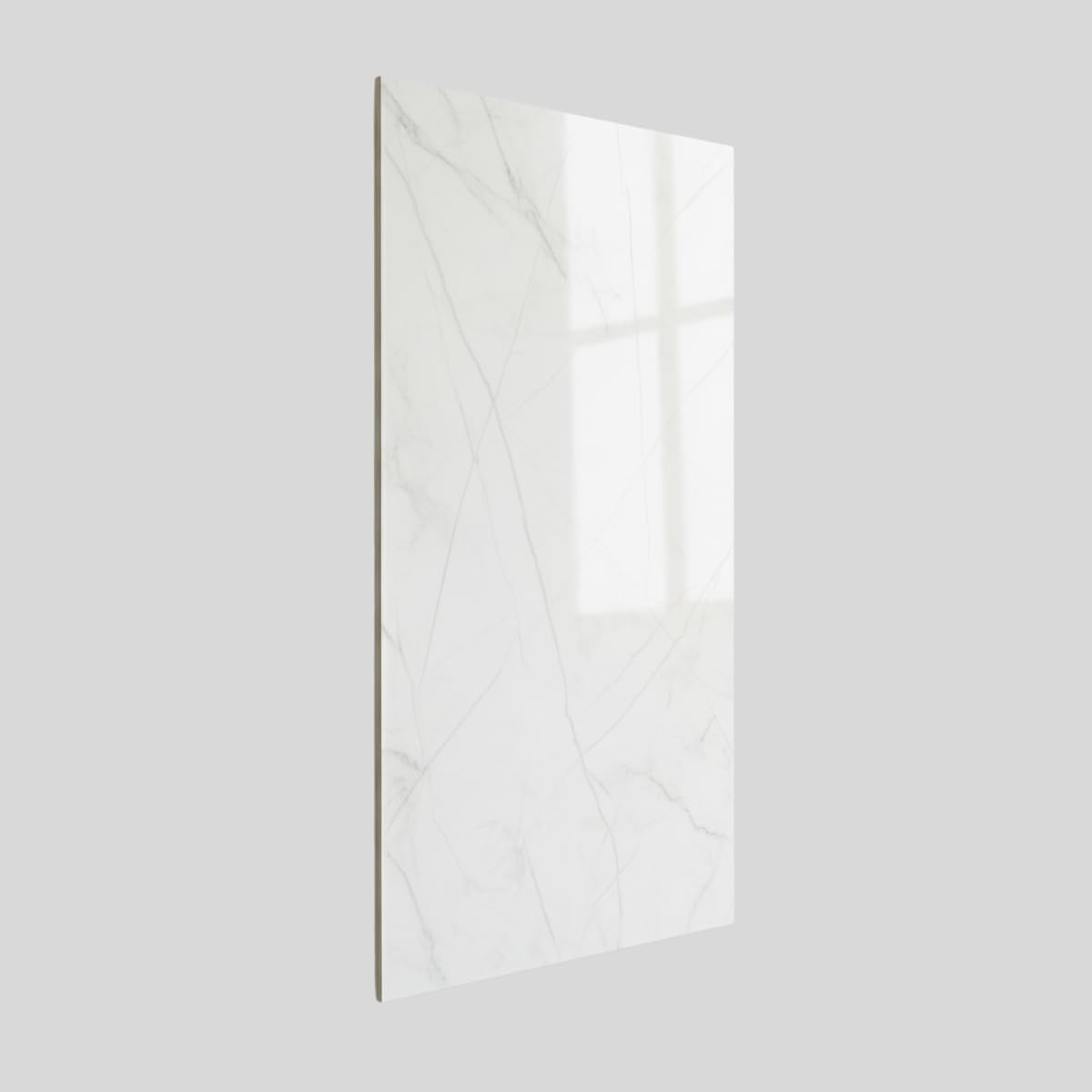 Kit 10 Placas de Mármore Branco 3D Autoadesivas - Transforme sua Parede com Estilo e Facilidade