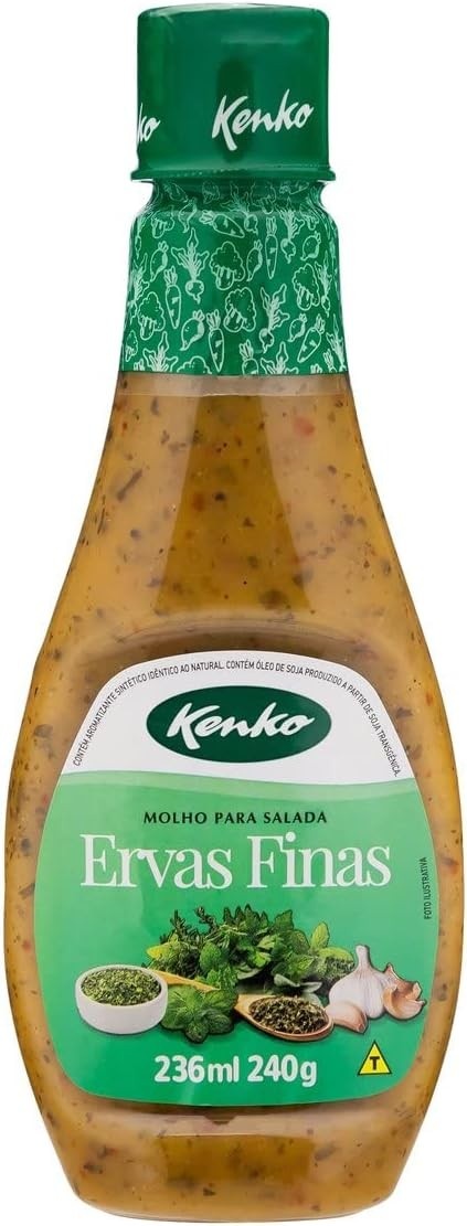 Kenko Molho Ervas Finas Marrom 236 Ml
