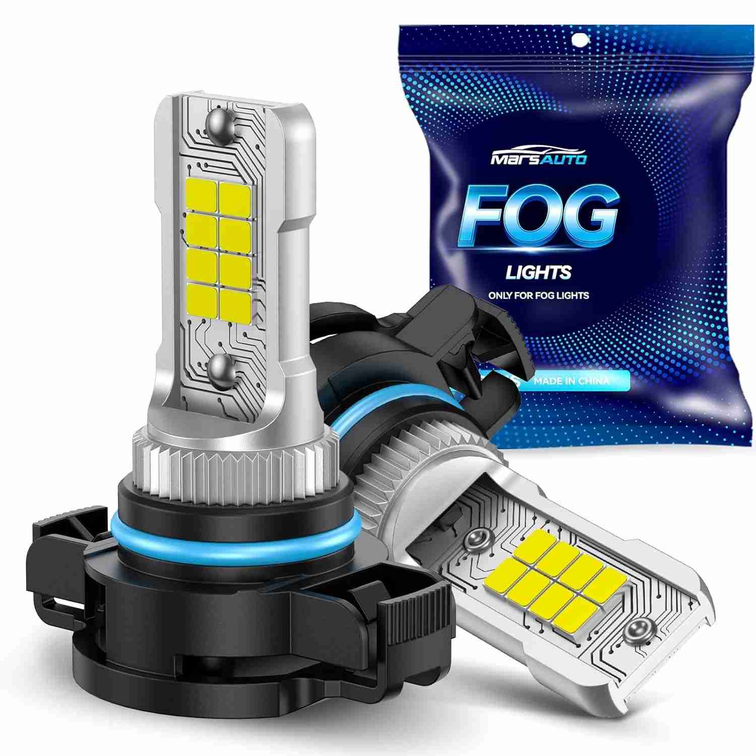 Marsauto Lâmpadas LED Neblina 5202/5201: Brilho Intenso e Instalação Garantida