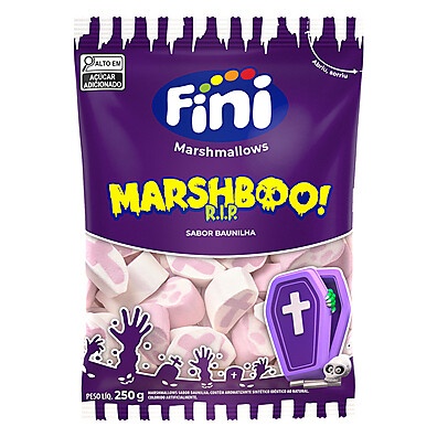 Marshmallow Baunilha Fini 250g: A Doçura que Arrepia!