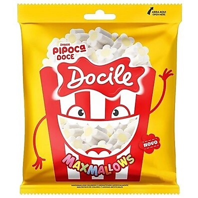Marshmallow Pipoca Doce 220g: O Sabor da Cinema!