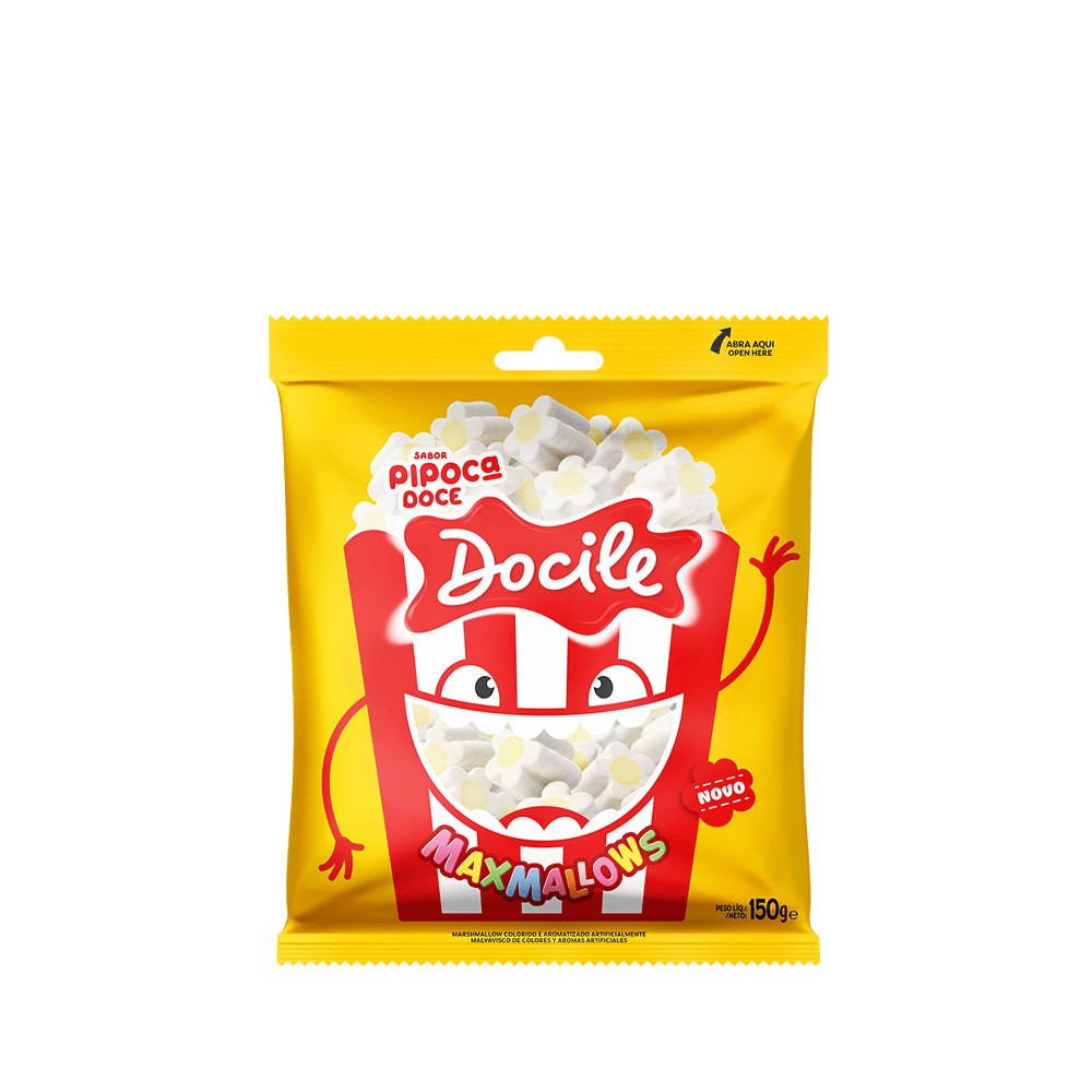 Marshmallow Pipoca Docile 150g: O Sabor do Cinema!