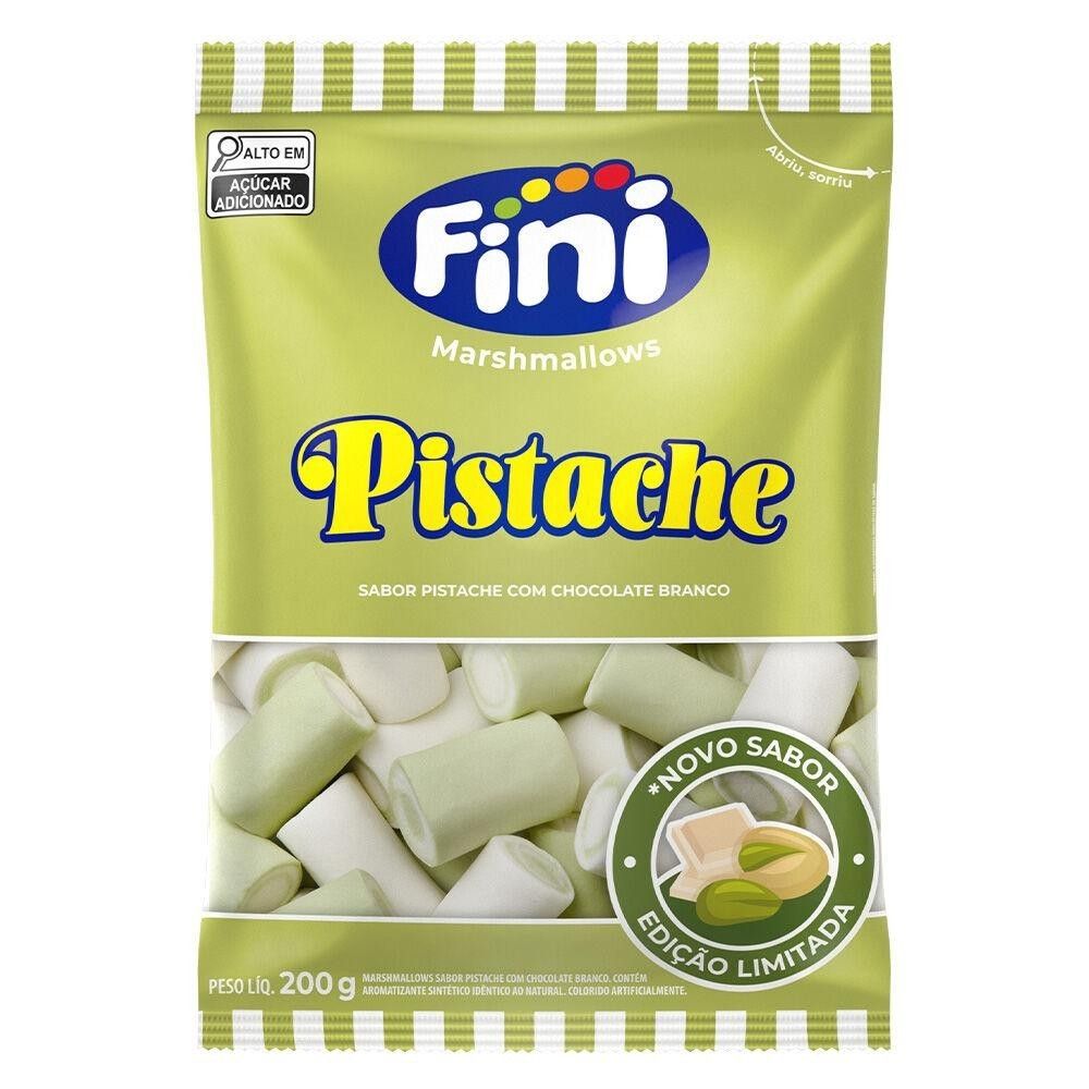 Marshmallow Pistache Fini 200g: Uma Explosão de Sabor!