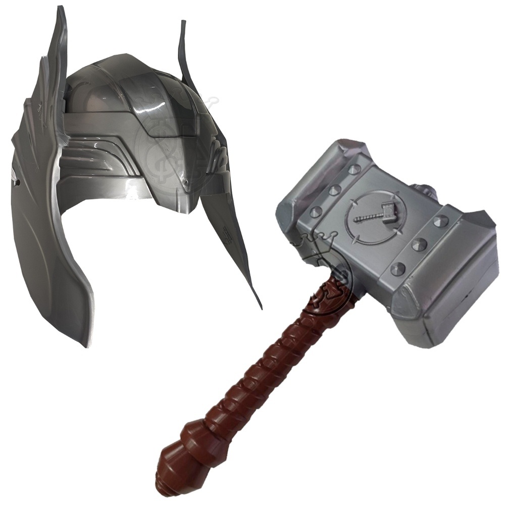 Martelo e Máscara Thor: Aventura Mitológica!