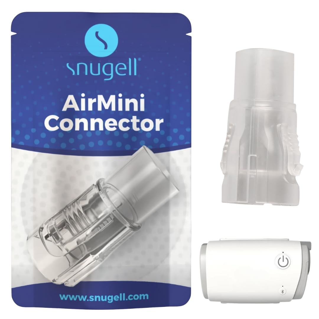 Adaptador Universal Snugell para AirMini: Conecte Qualquer Máscara ao Seu CPAP de Viagem