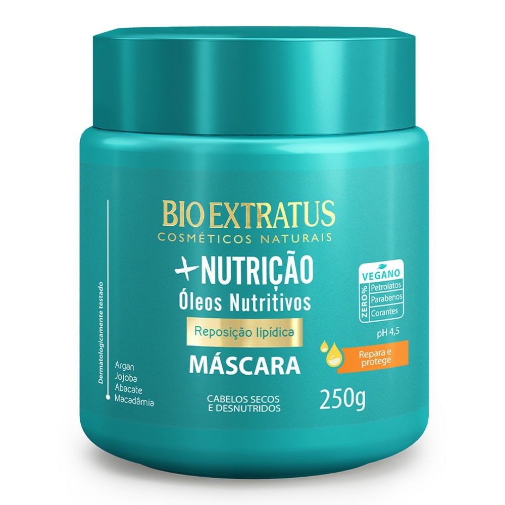 Máscara Bio Extratus: Nutrição Profunda com Óleos