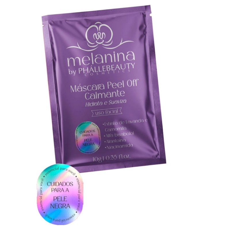 Máscara Calmante Peel Off: Relaxamento Facial em 10g