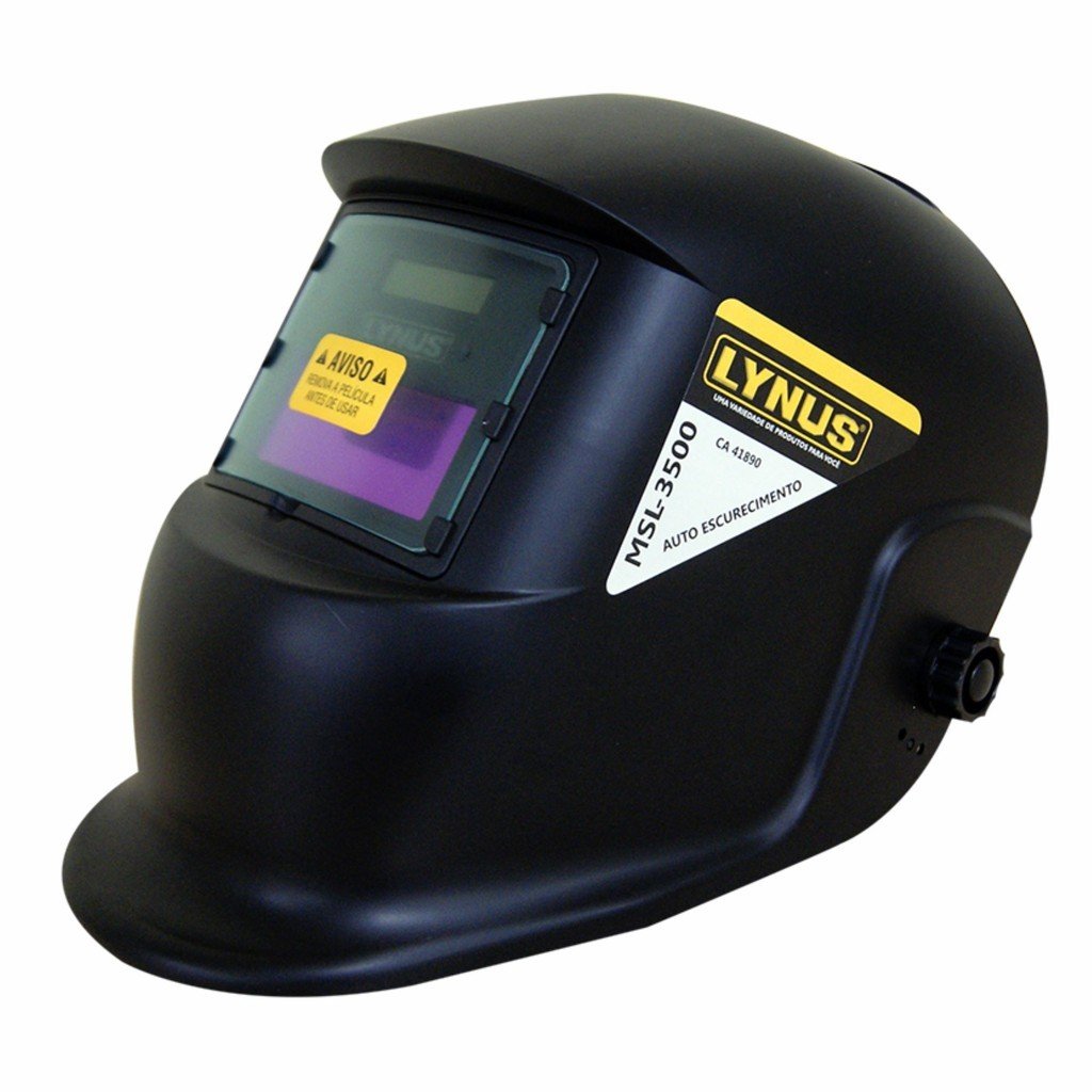 Máscara de Solda Automática Lynus: Proteção Total