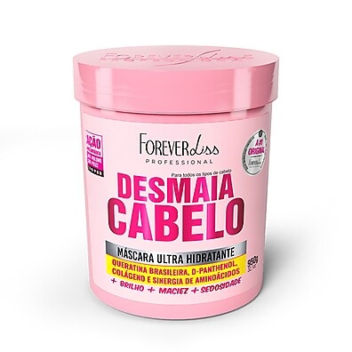 Máscara Desmaia Cabelo Forever Liss 950g: Hidratação que Alisa