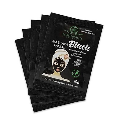 Máscara Facial Black: Limpeza Profunda e Pele Renovada